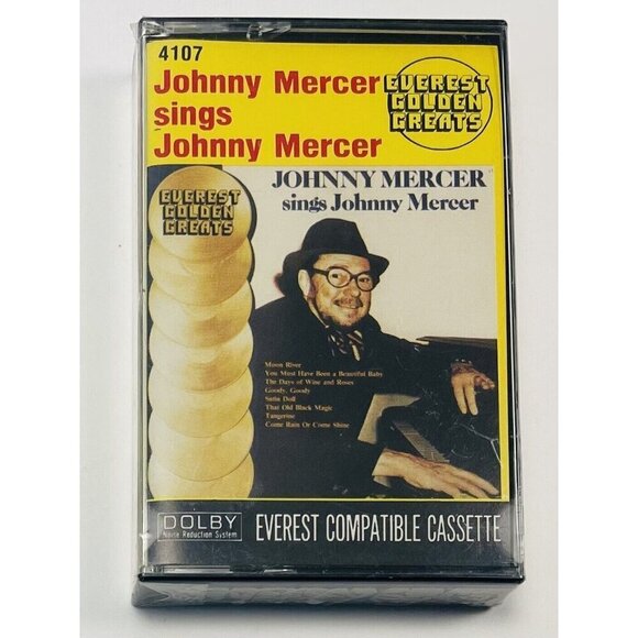 Johnny Mercer Sings Johnny Mercer (Cassette, Everest Golden Greats, 4107) NIP - Picture 1 of 3